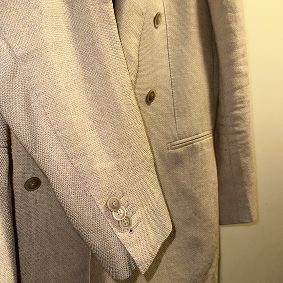 Wool Silk linen Cashmere DB Blazer - Picture 4 of 4